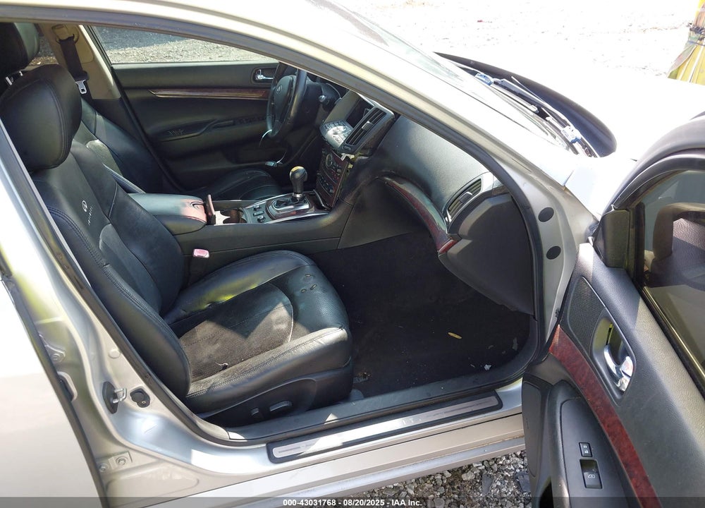2011 INFINITI G37 VIN: JN1CV6AR2BM402583
