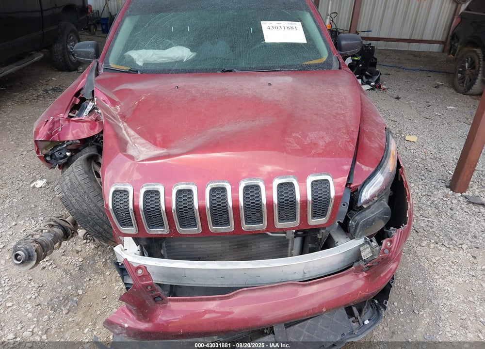 2016 JEEP CHEROKEE VIN: 1C4PJMAB1GW176226
