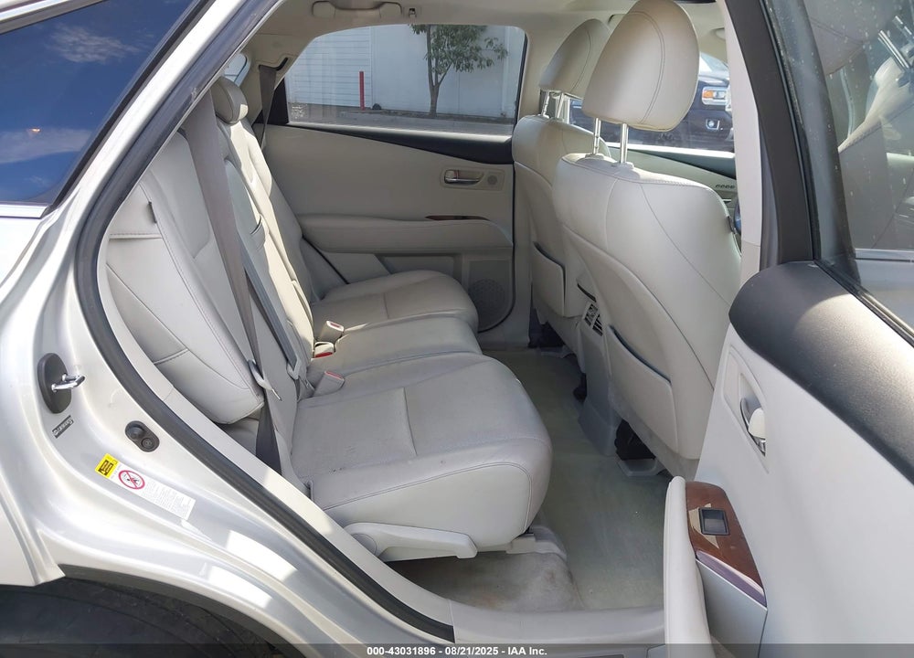 2010 LEXUS RX 350 VIN: JTJBK1BA1A2407424