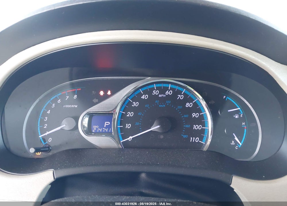 2014 TOYOTA SIENNA LIMITED 7 PASSENGER VIN: 5TDDK3DC1ES093312