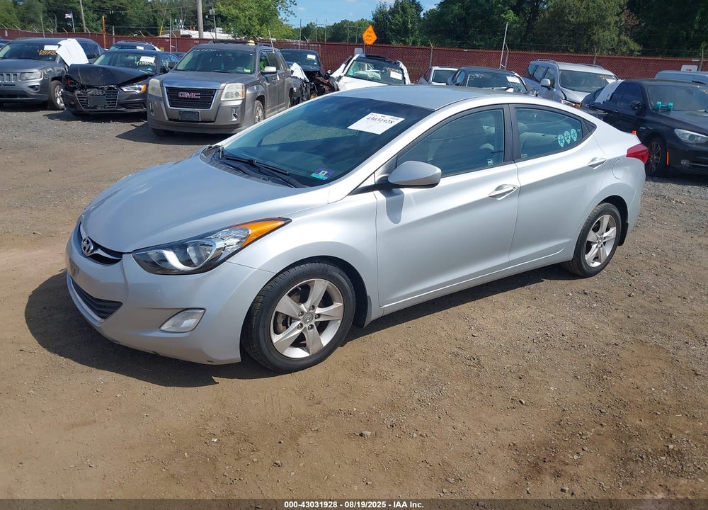 2013 HYUNDAI ELANTRA VIN: 5NPDH4AEXDH346948