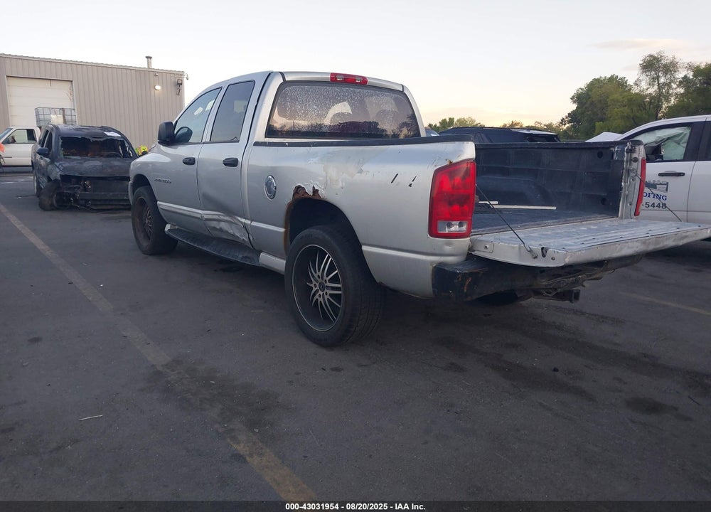 2005 DODGE RAM 1500 SLT/LARAMIE VIN: 1D7HU18D05J639829