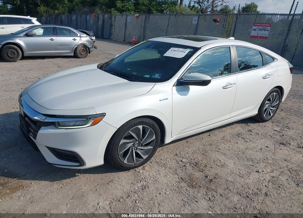 2019 HONDA INSIGHT TOURING VIN: 19XZE4F90KE027537