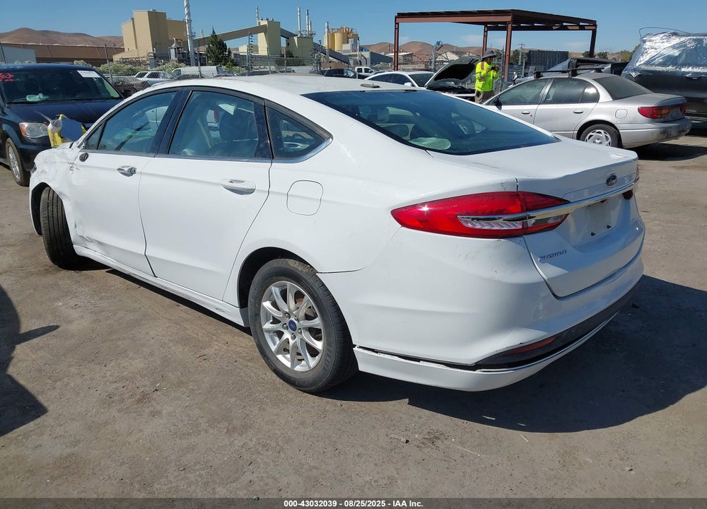 2017 FORD FUSION S VIN: 3FA6P0G79HR284819