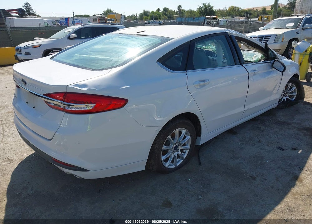 2017 FORD FUSION S VIN: 3FA6P0G79HR284819