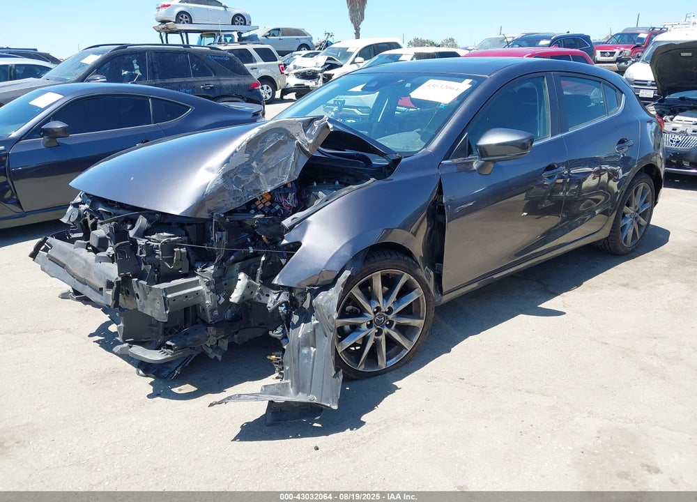 2018 MAZDA 3 VIN: 3MZBN1L31JM256357