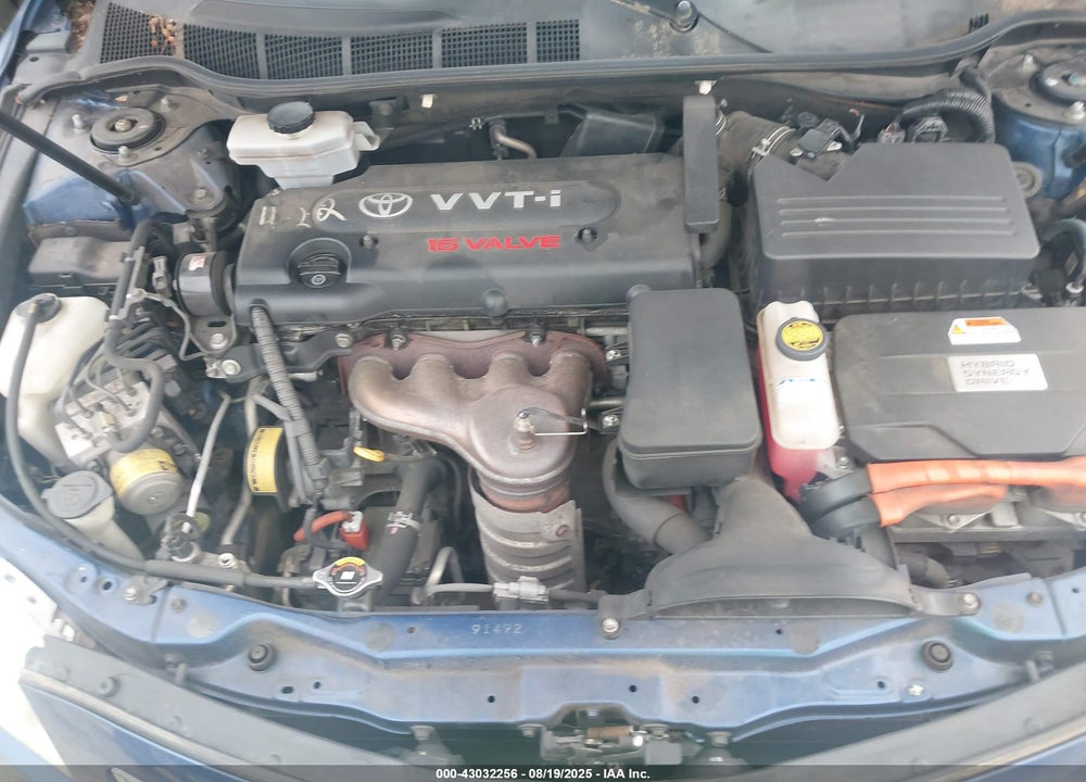 2009 TOYOTA CAMRY HYBRID VIN: 4T1BB46K69U086600