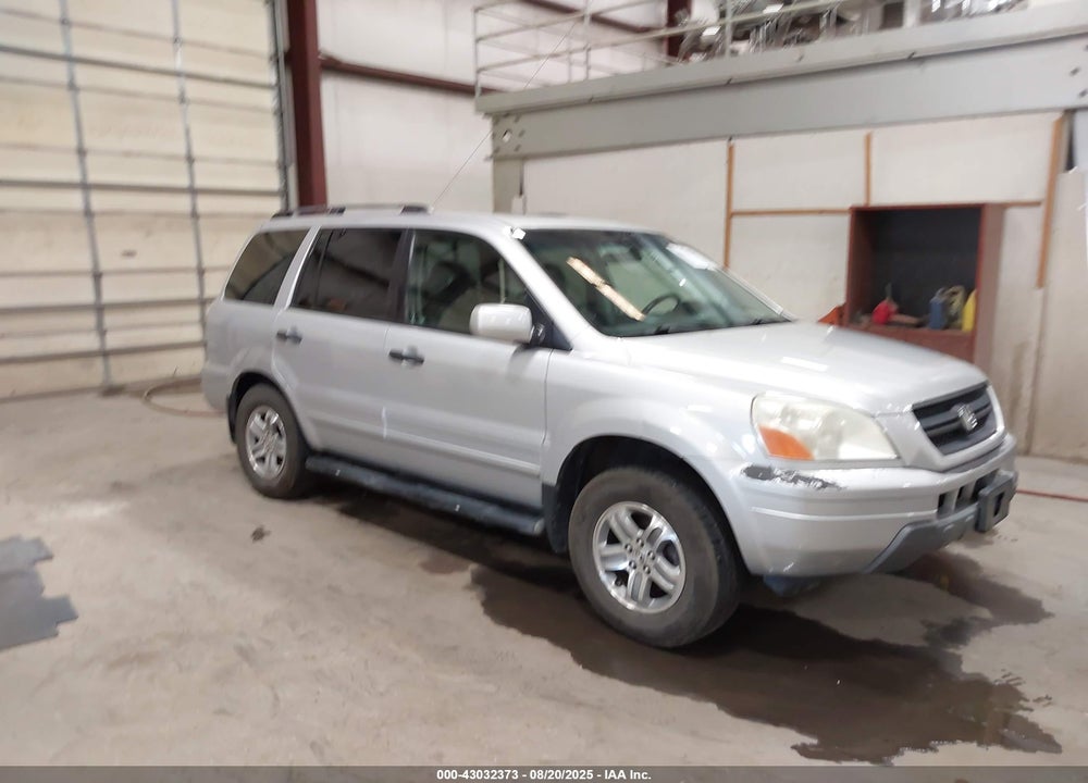 2005 HONDA PILOT EX-L VIN: 2HKYF18585H557031