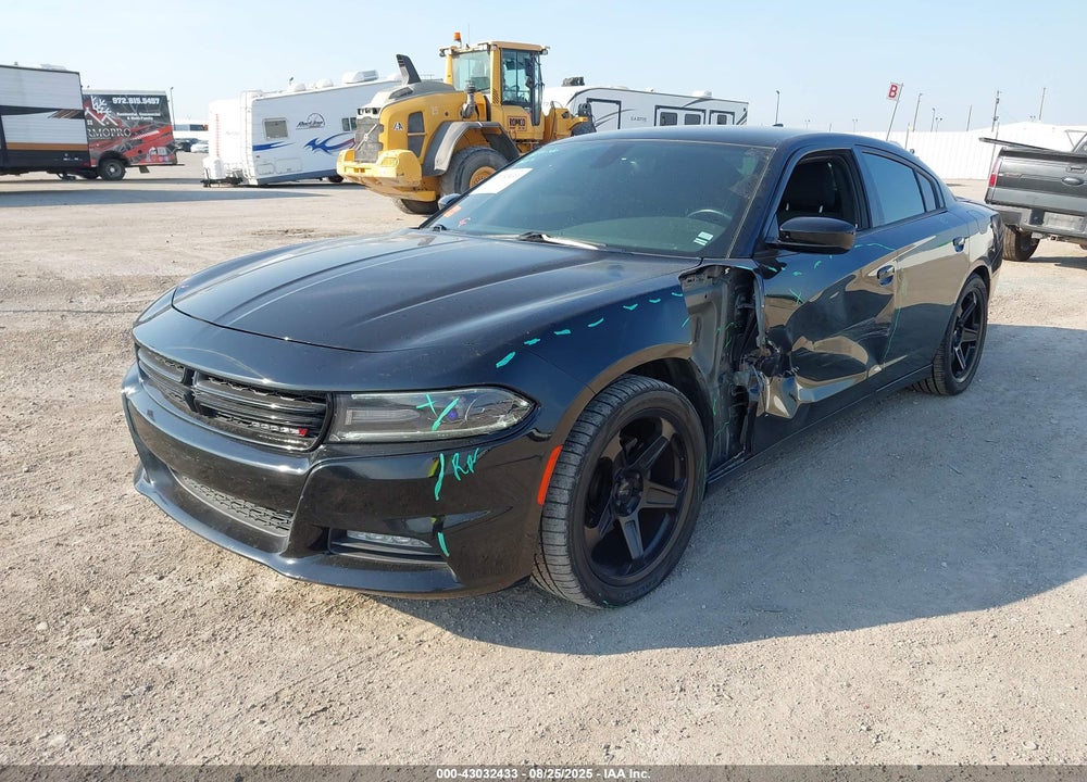 2016 DODGE CHARGER VIN: 2C3CDXHG5GH132936