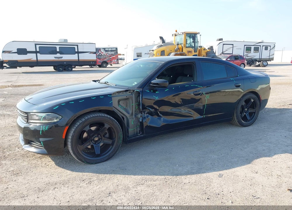 2016 DODGE CHARGER VIN: 2C3CDXHG5GH132936