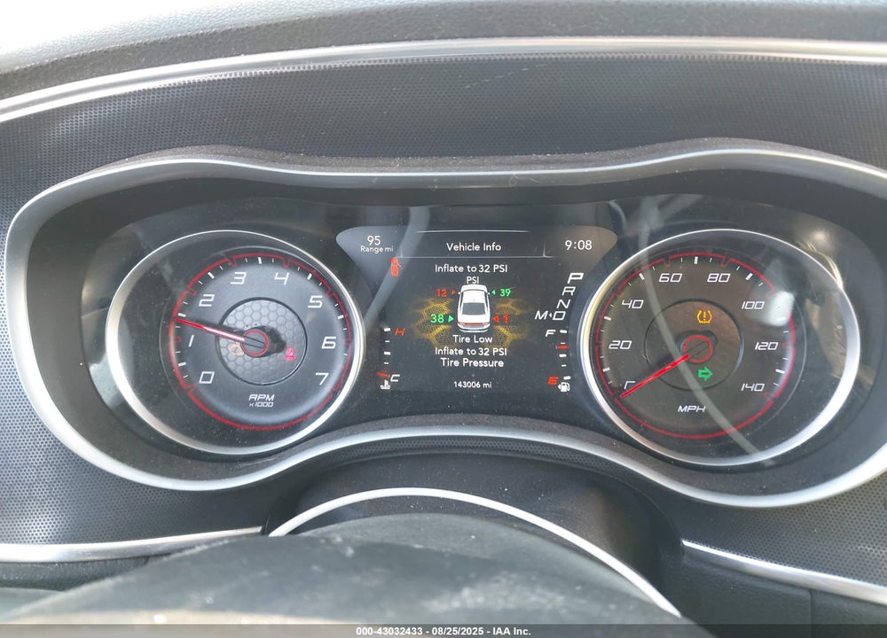2016 DODGE CHARGER VIN: 2C3CDXHG5GH132936