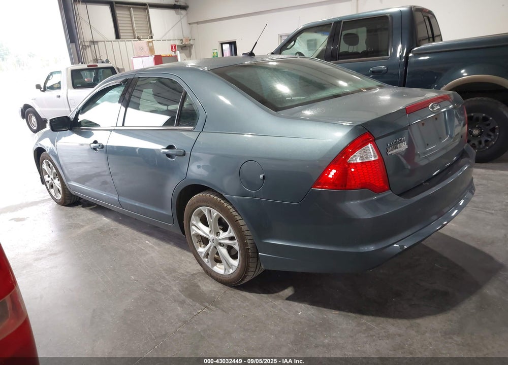 2012 FORD FUSION SE VIN: 3FAHP0HA5CR199097