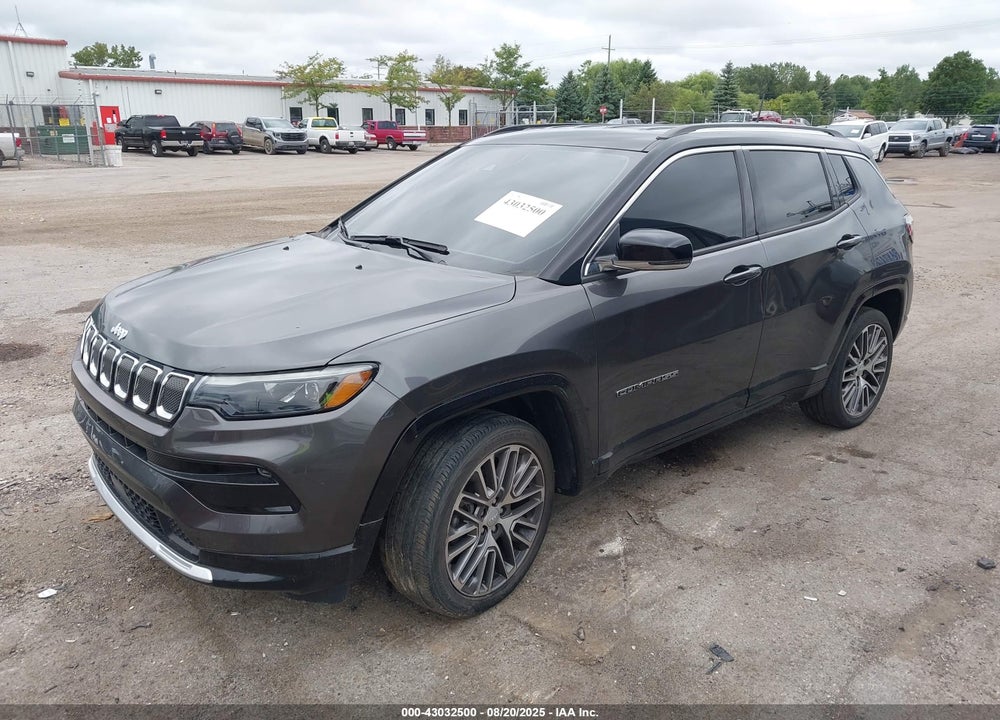 2022 JEEP COMPASS LIMITED 4X4 VIN: 3C4NJDCB7NT181485