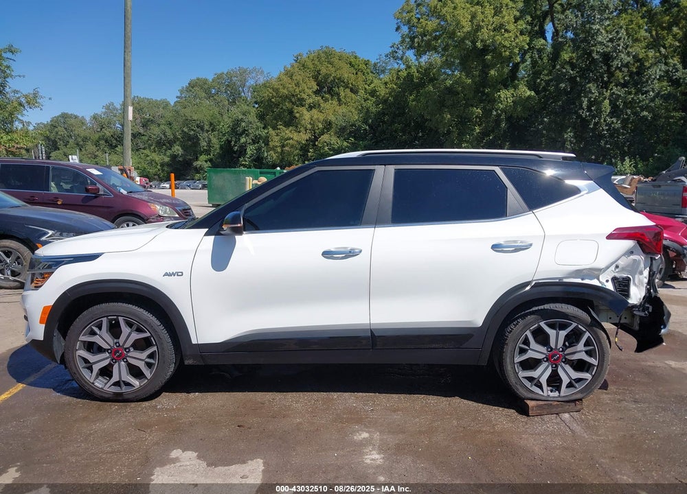 2022 KIA SELTOS SX TURBO VIN: KNDETCA25N7293486