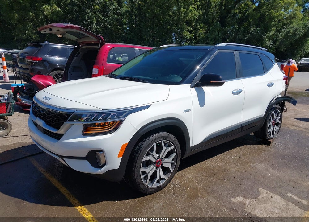 2022 KIA SELTOS SX TURBO VIN: KNDETCA25N7293486