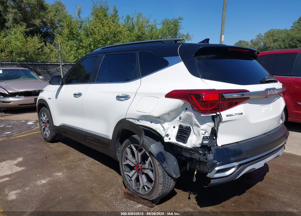 2022 KIA SELTOS SX TURBO VIN: KNDETCA25N7293486