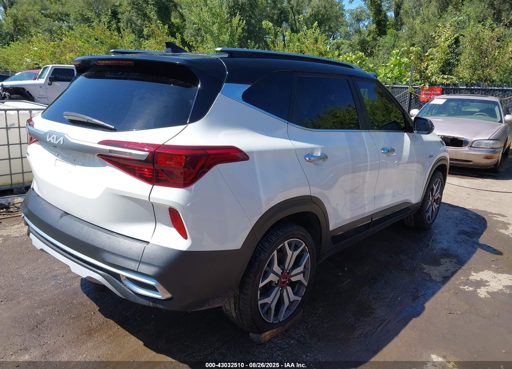2022 KIA SELTOS SX TURBO VIN: KNDETCA25N7293486