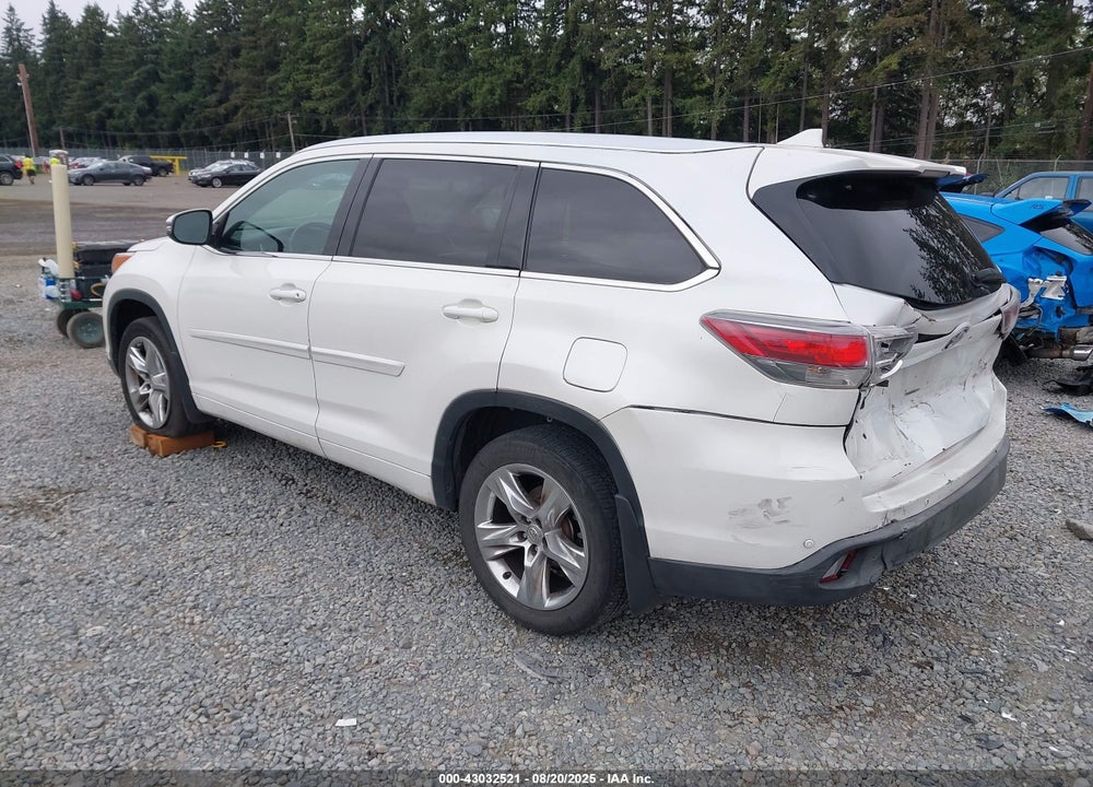 2015 TOYOTA HIGHLANDER VIN: 5TDDKRFH1FS156888