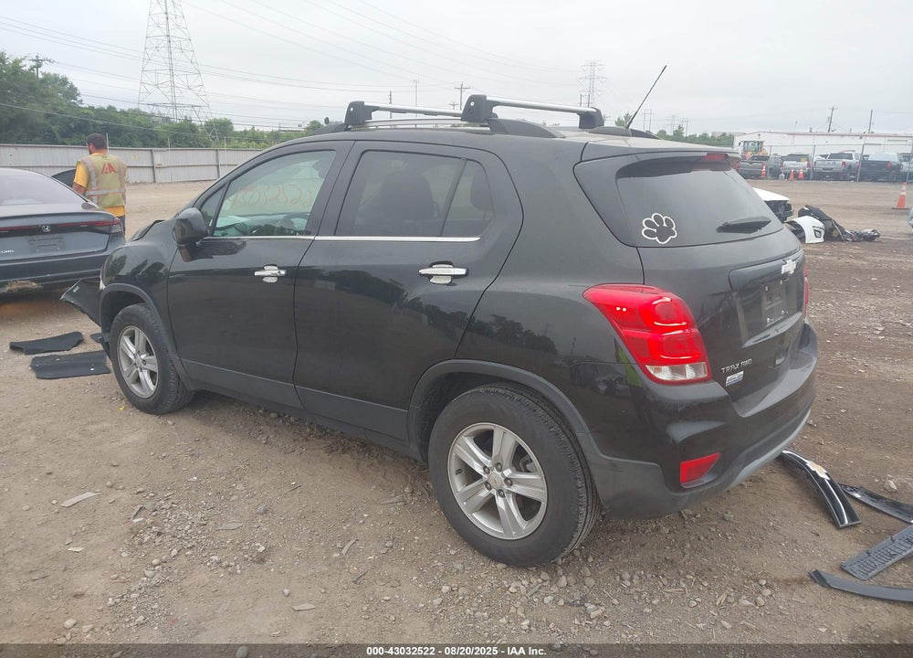 2020 CHEVROLET TRAX VIN: KL7CJPSB7LB052734