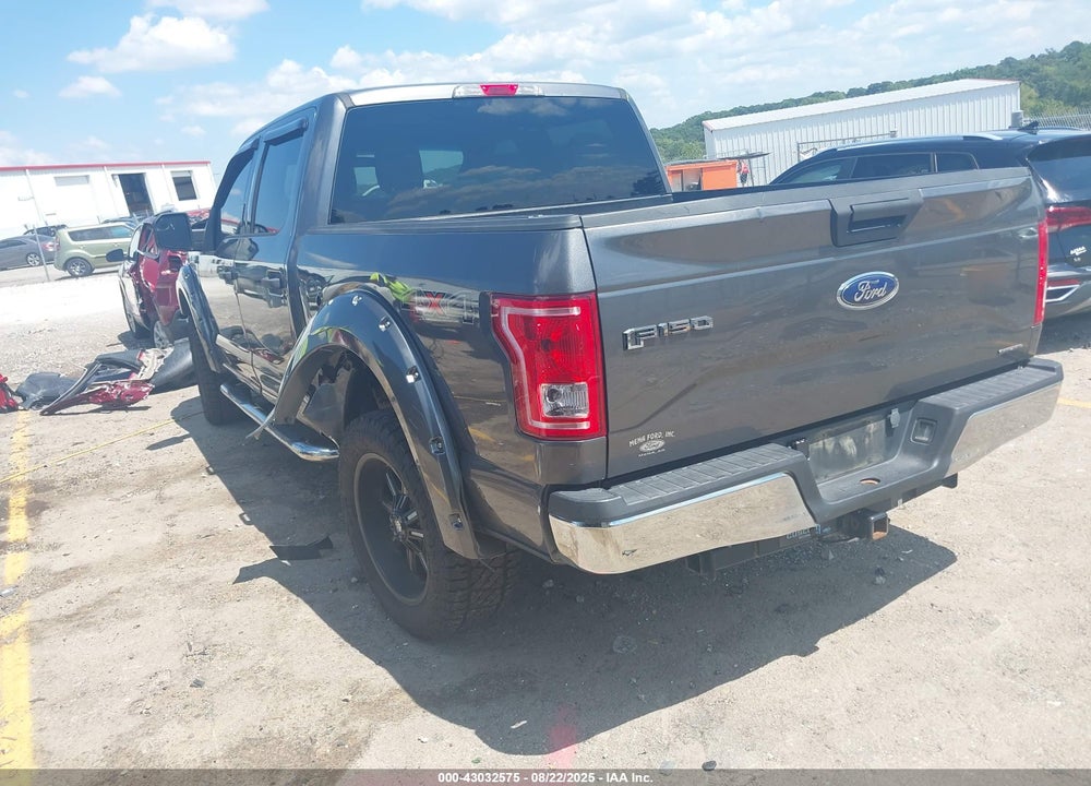 2015 FORD F-150 XLT VIN: 1FTEW1EF7FKD02986