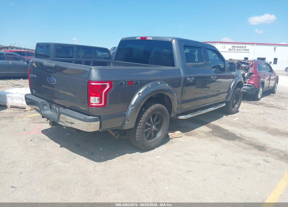 2015 FORD F-150 XLT VIN: 1FTEW1EF7FKD02986