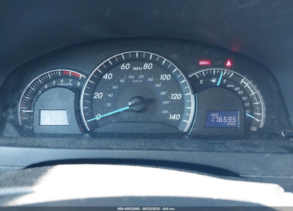 2012 TOYOTA CAMRY VIN: 4T4BF1FKXCR221660