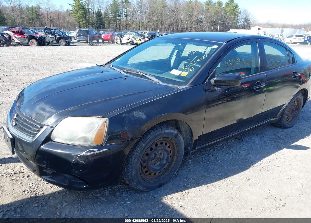 2009 MITSUBISHI GALANT VIN: 4A3AB36F99E022152