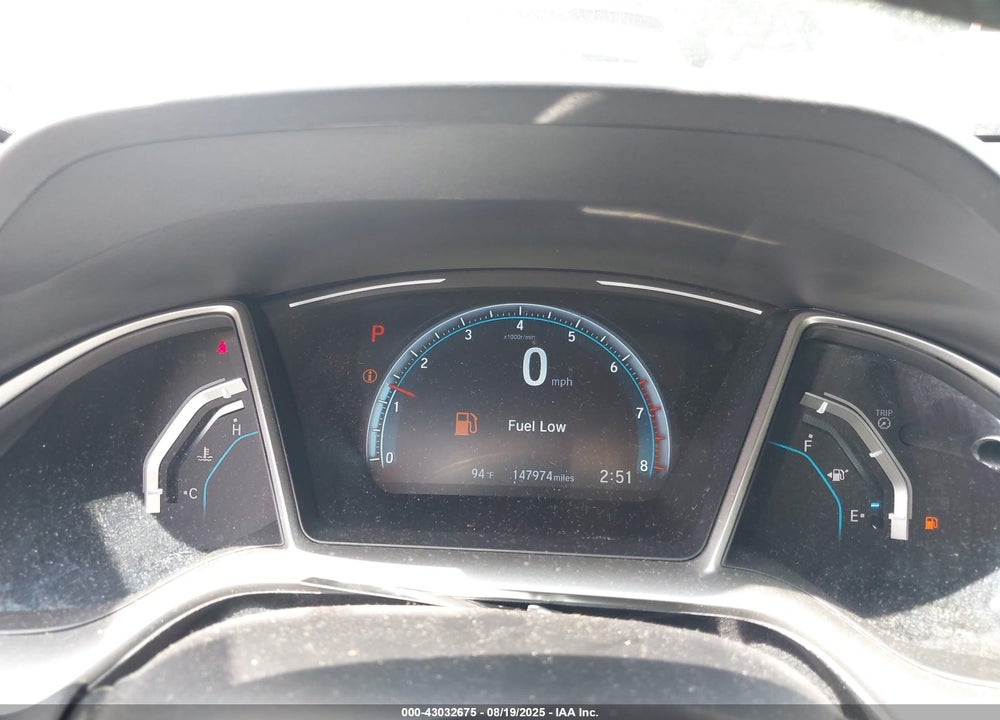 2017 HONDA CIVIC VIN: 19XFC1F33HE029083
