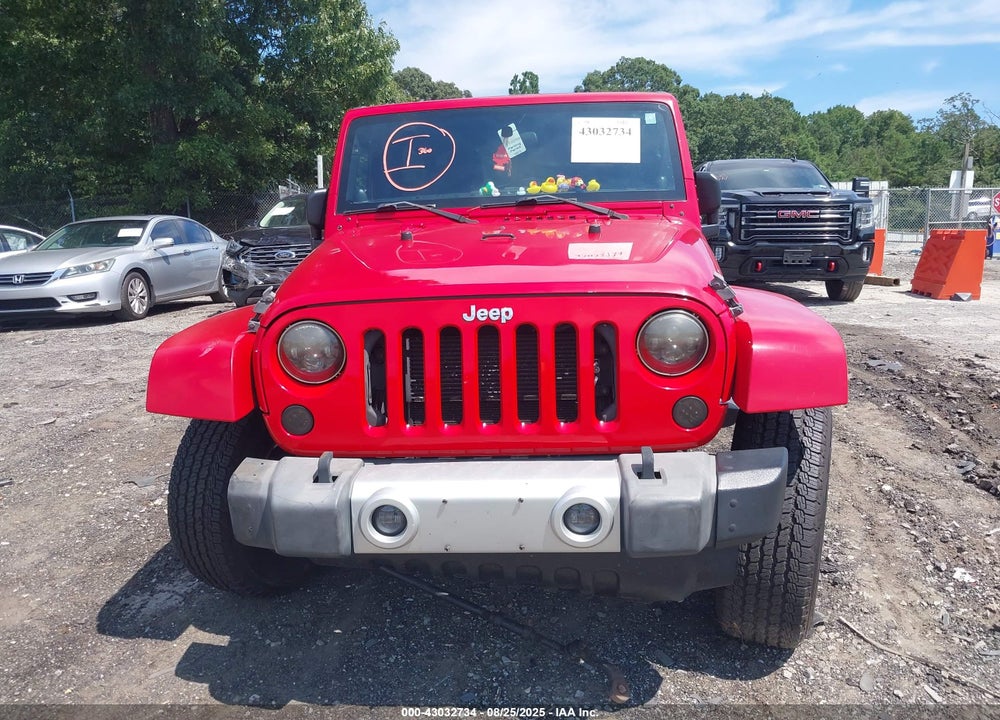 2012 JEEP WRANGLER UNLIMITED SAHARA VIN: 1C4HJWEG3CL215710