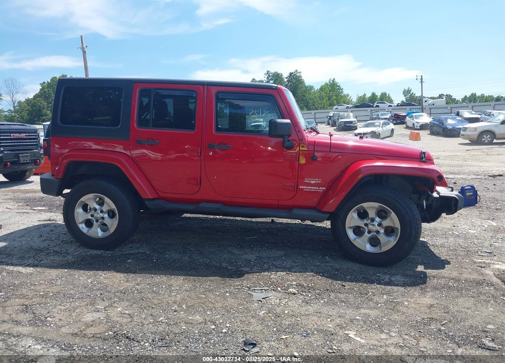 2012 JEEP WRANGLER UNLIMITED SAHARA VIN: 1C4HJWEG3CL215710
