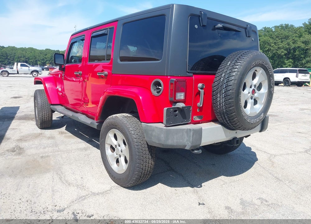 2012 JEEP WRANGLER UNLIMITED SAHARA VIN: 1C4HJWEG3CL215710
