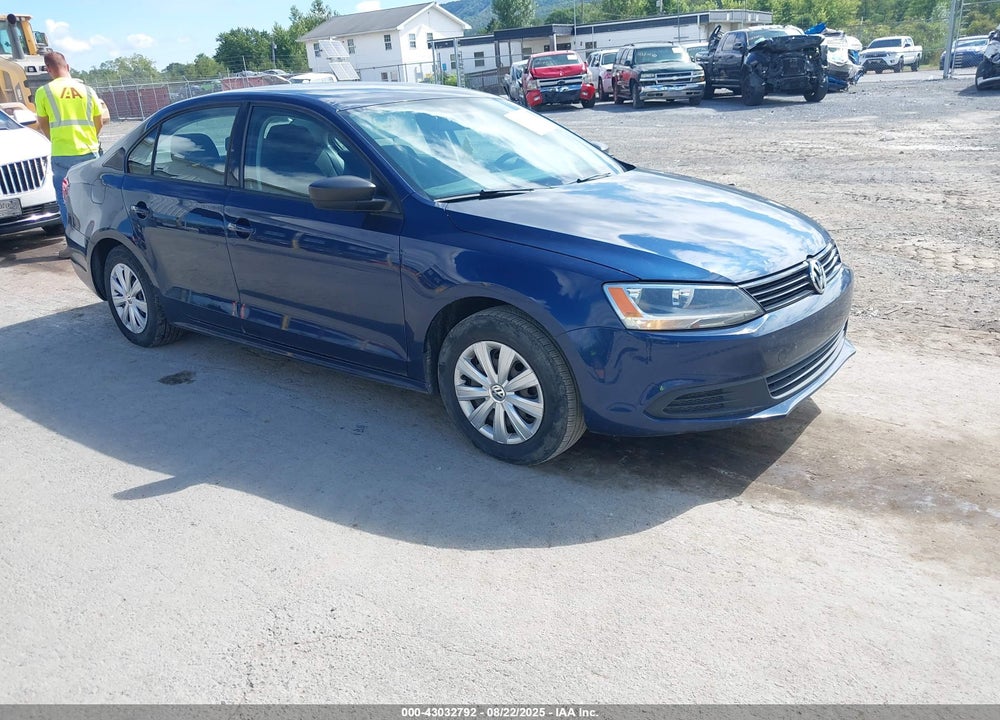 2012 VOLKSWAGEN JETTA 2.0L S VIN: 3VW2K7AJ2CM319448