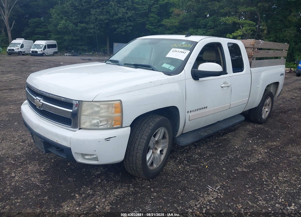 2007 CHEVROLET SILVERADO 1500 VIN: 1GCEK19087Z563778
