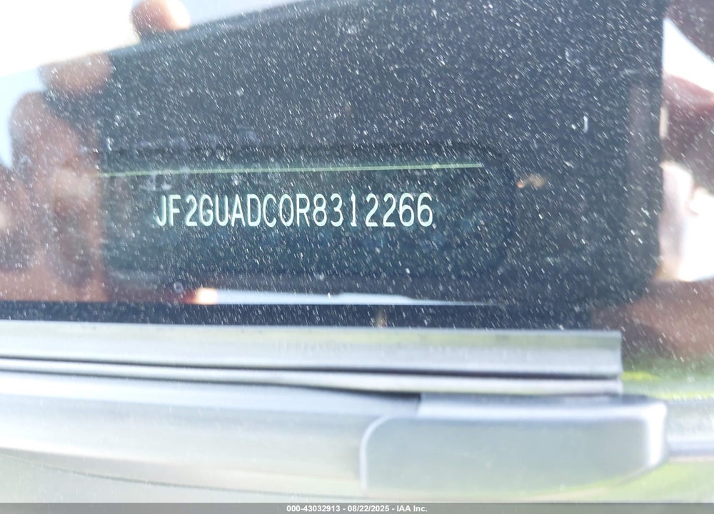 2024 SUBARU CROSSTREK VIN: JF2GUADC0R8312266