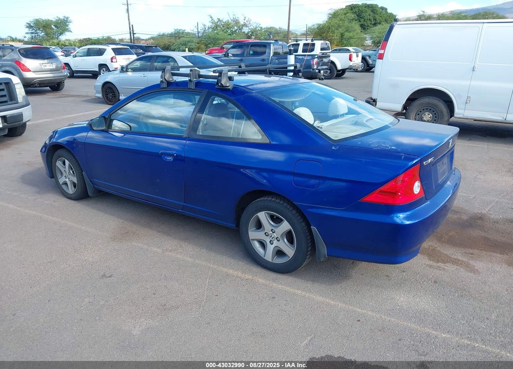 2004 HONDA CIVIC LX VIN: 1HGEM22534L000899