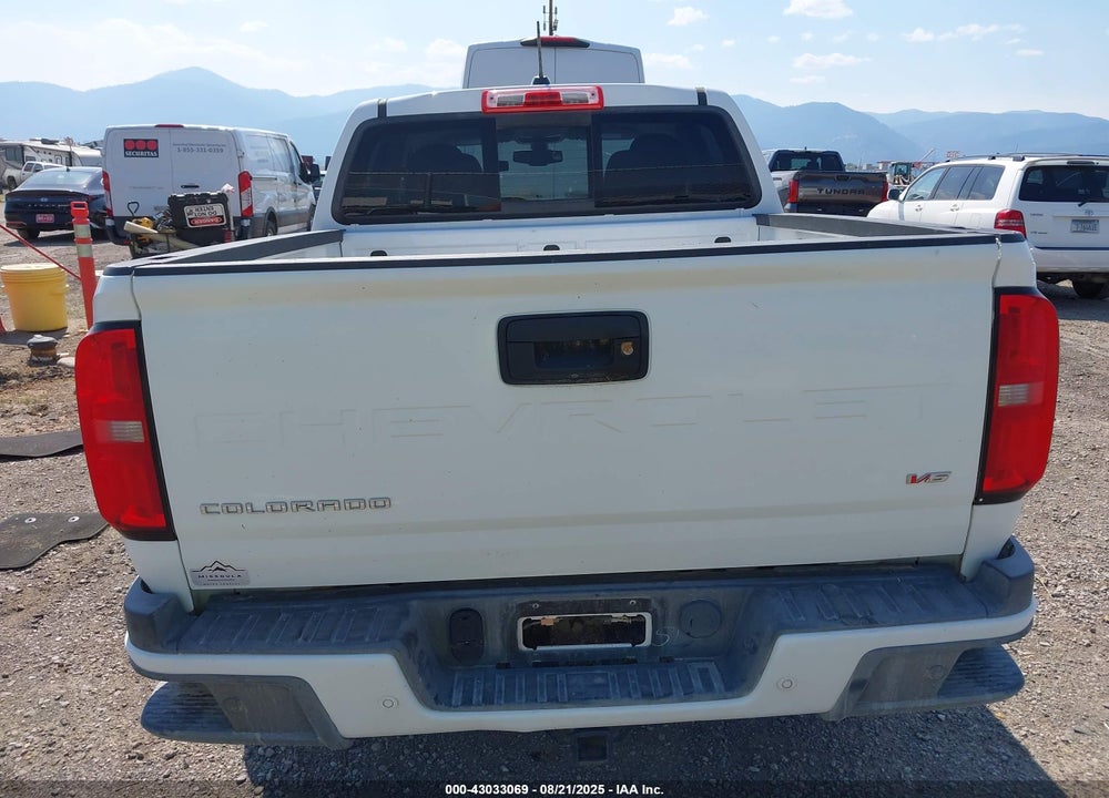 2022 CHEVROLET COLORADO VIN: 1GCGTDENXN1191963