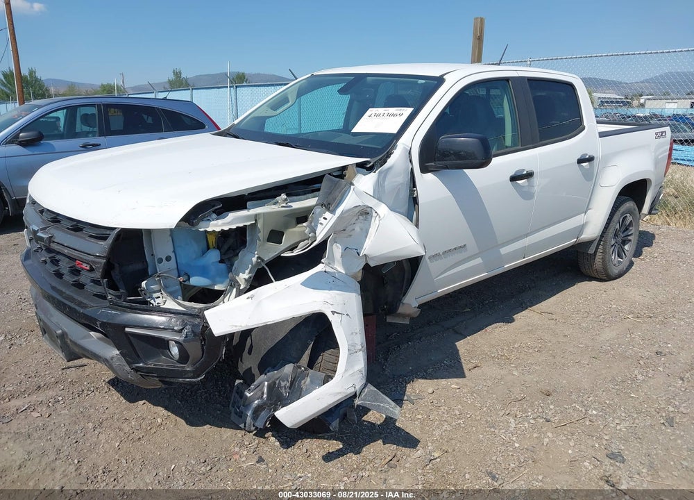 2022 CHEVROLET COLORADO VIN: 1GCGTDENXN1191963