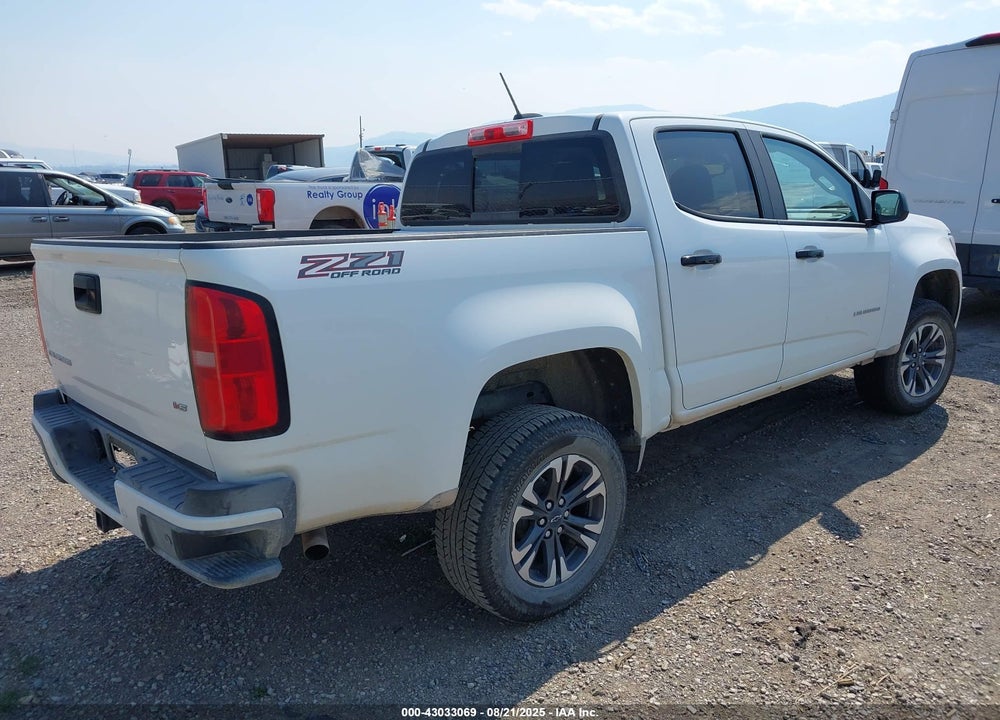 2022 CHEVROLET COLORADO VIN: 1GCGTDENXN1191963