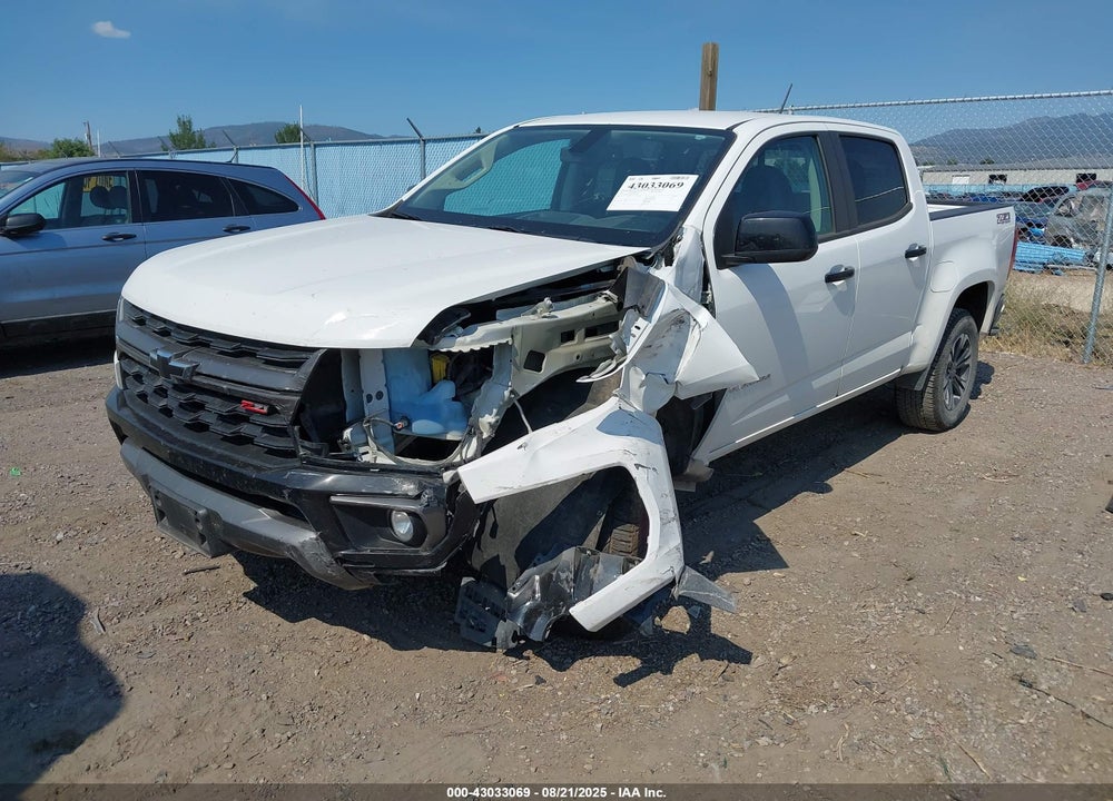 2022 CHEVROLET COLORADO VIN: 1GCGTDENXN1191963