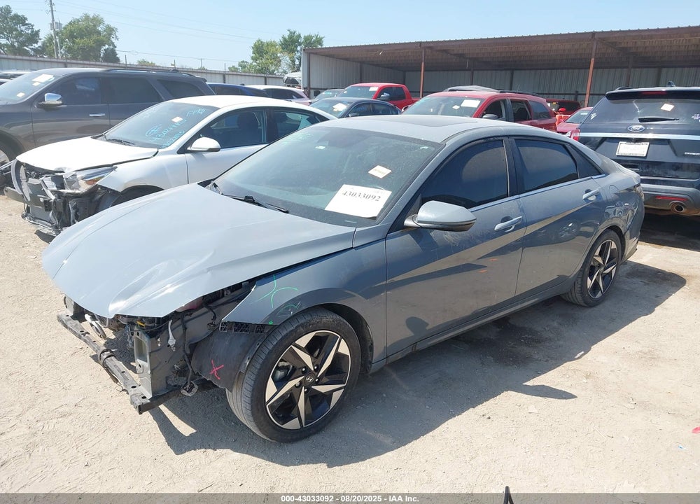2021 HYUNDAI ELANTRA HYBRID VIN: KMHLN4AJ8MU006510