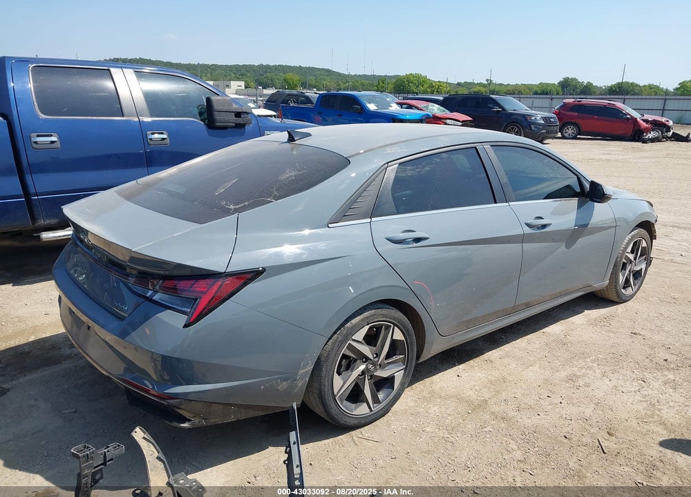 2021 HYUNDAI ELANTRA HYBRID VIN: KMHLN4AJ8MU006510