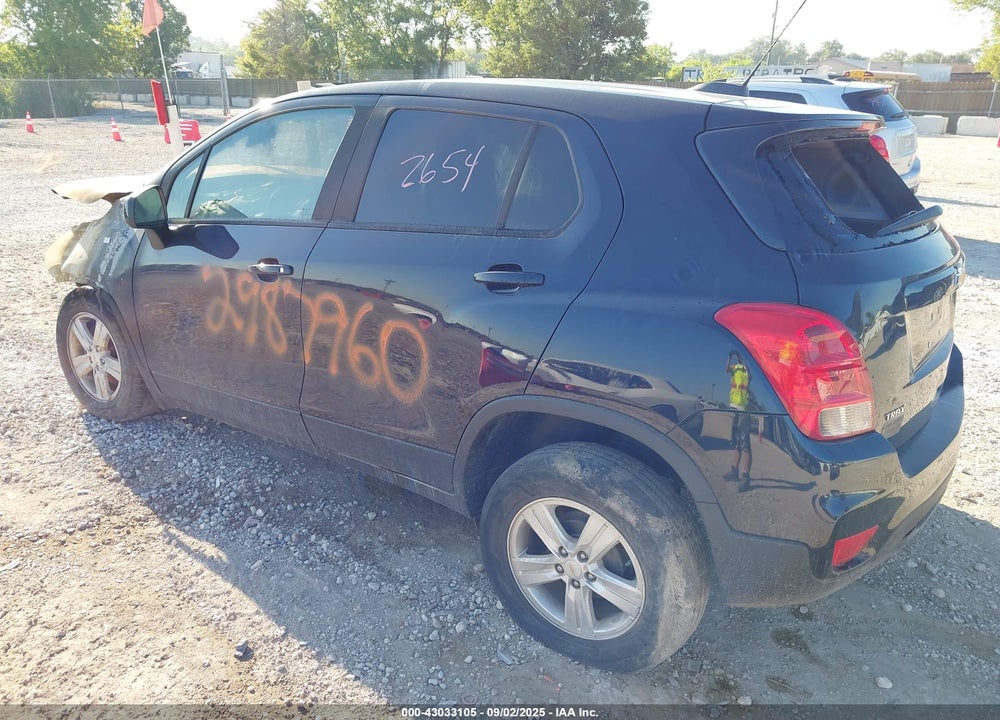 2021 CHEVROLET TRAX VIN: KL7CJKSB3MB313295