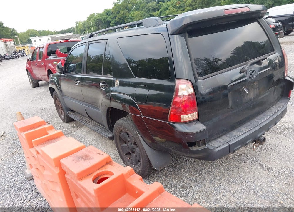 2005 TOYOTA 4RUNNER LIMITED V6 VIN: JTEZU17R758026928