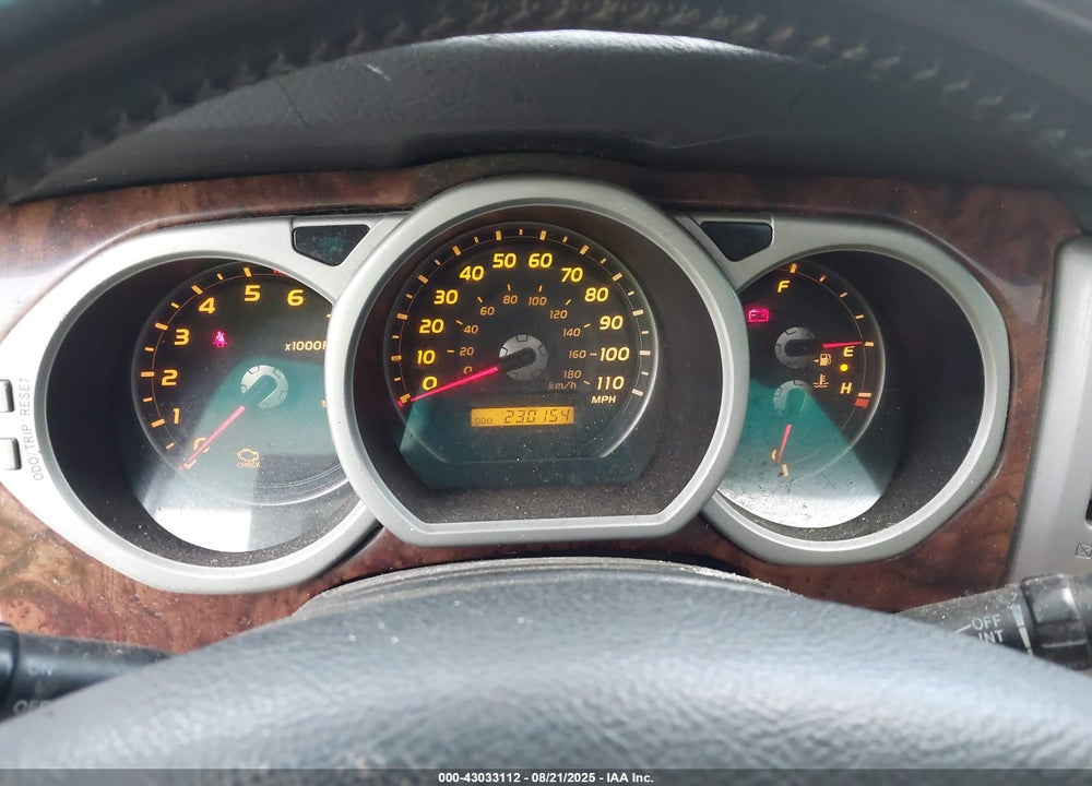 2005 TOYOTA 4RUNNER LIMITED V6 VIN: JTEZU17R758026928