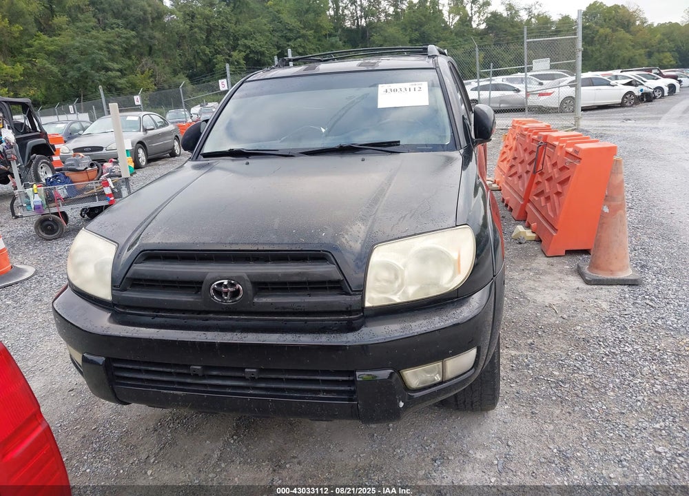 2005 TOYOTA 4RUNNER LIMITED V6 VIN: JTEZU17R758026928