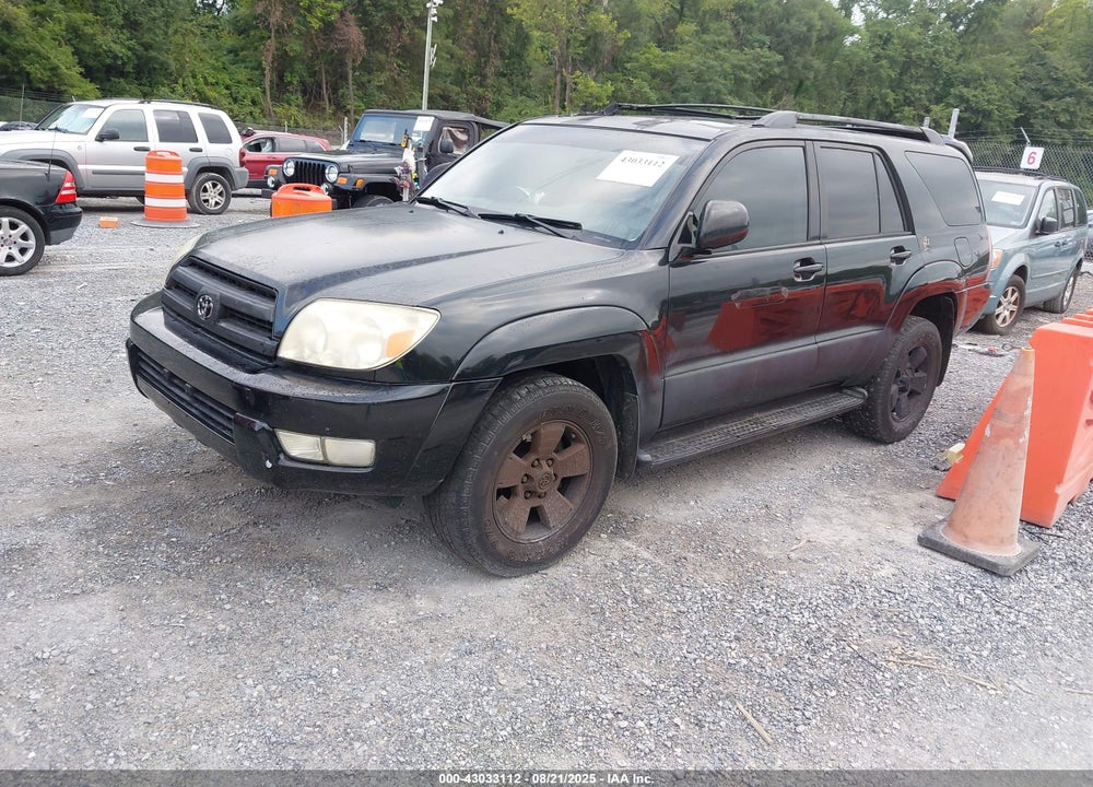 2005 TOYOTA 4RUNNER LIMITED V6 VIN: JTEZU17R758026928