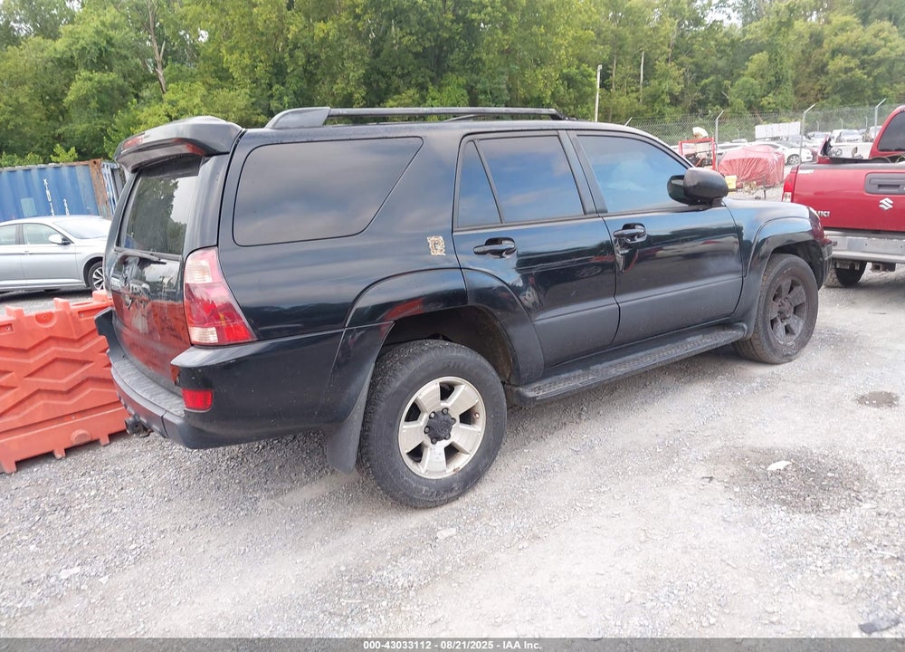 2005 TOYOTA 4RUNNER LIMITED V6 VIN: JTEZU17R758026928