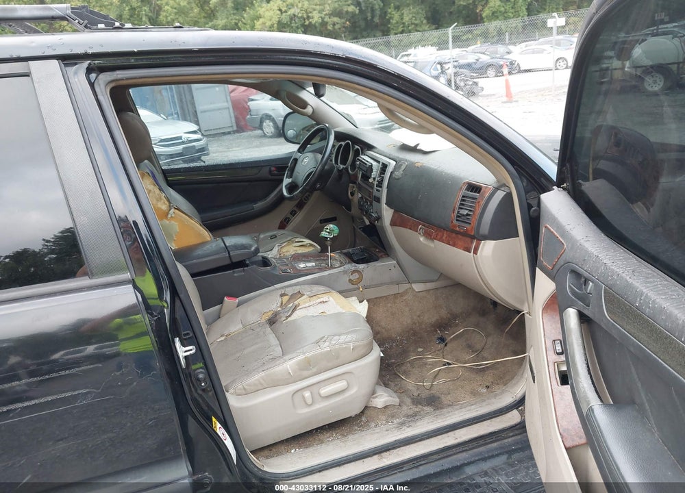 2005 TOYOTA 4RUNNER LIMITED V6 VIN: JTEZU17R758026928