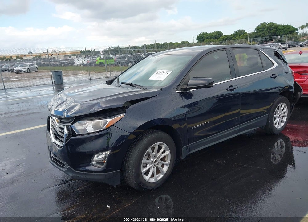 2020 CHEVROLET EQUINOX FWD LT 1.5L TURBO VIN: 3GNAXKEV8LS676183