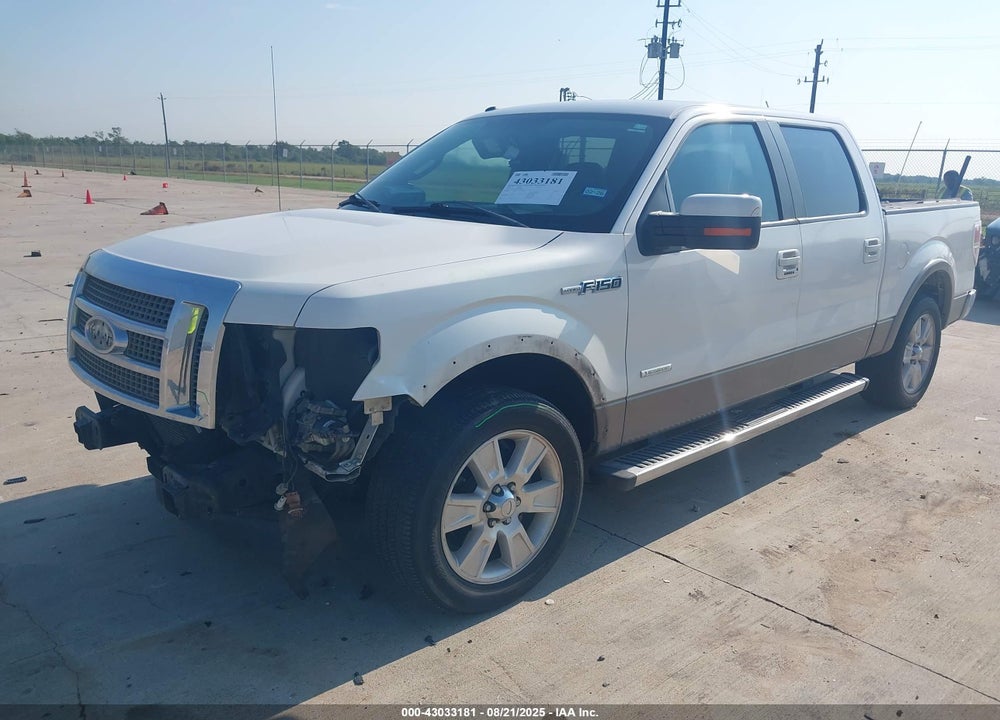 2011 FORD F-150 VIN: 1FTFW1CT7BFB54581